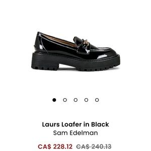 Laurs Loafer in Black Sam Edelman 6.5